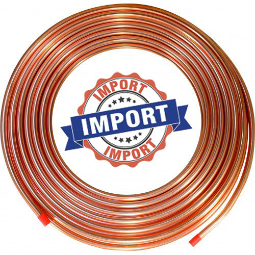 1/2  Copper Tubing  - Refrigeration ACR (1/2  OD X 100 FT)