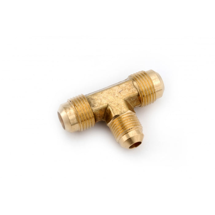 3/8 OD X 3/8 OD X 1/2 OD Brass Flare Tees with Flare Ends