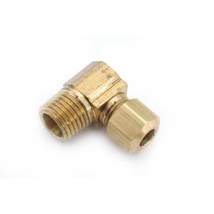 5/16 OD X 1/4 MPT   Brass Compression X Male Pipe Thread Elbow