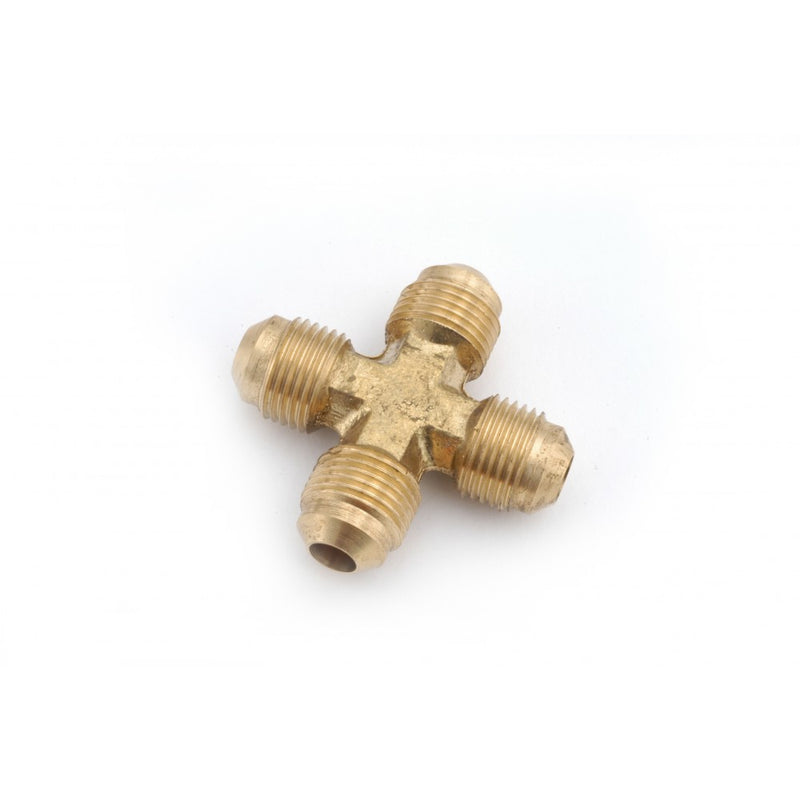 1/2 OD Brass Flare Cross