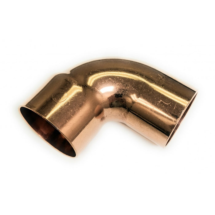 12mm Metric Copper 90 Degree Street Elbow ( Fitting x  Pipe/Tubing OD )
