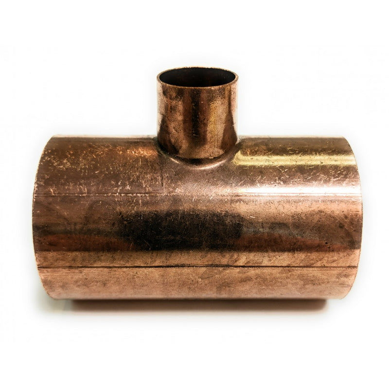 1/2  X 1/2  X 1/4  Copper Reducing Tee