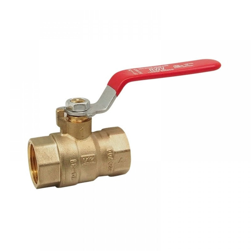 1/2  IPS Ball Valve Full Port  - Lead Free