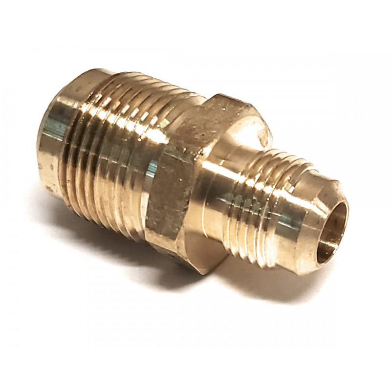 3/4 OD X 1/2 OD Brass Flare Union