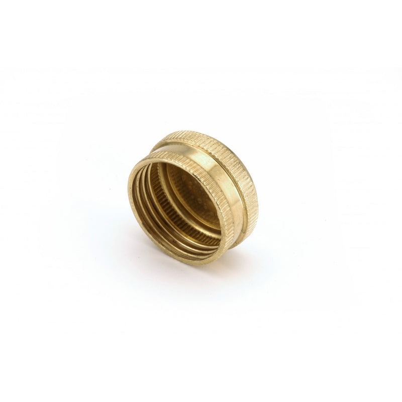Brass Garden Hose Cap