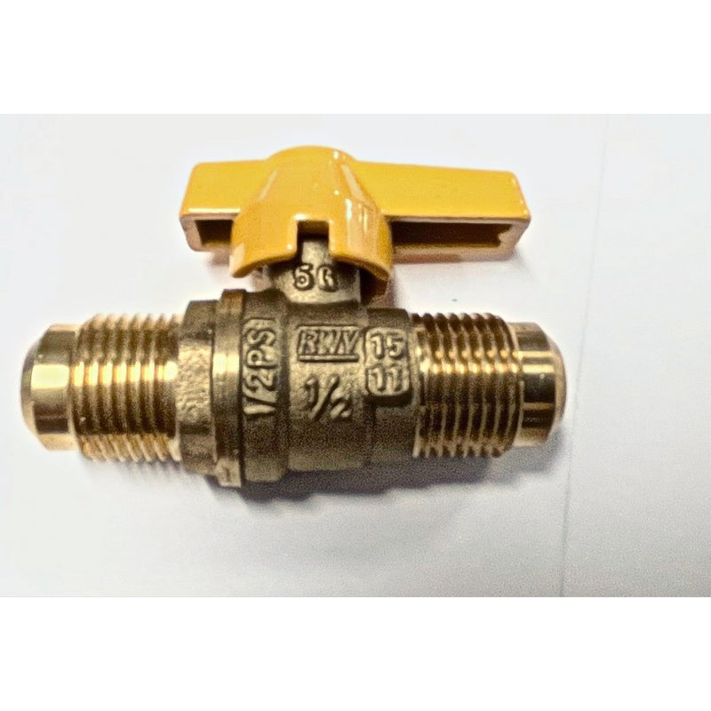 1/2 FL x 1/2 FL Gas Ball Valve Flare X Flare